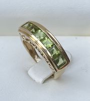 Eleganter 585 Gelbgold Ring mit Peridot, Größe 56 Baden-Württemberg - Ettlingen Vorschau