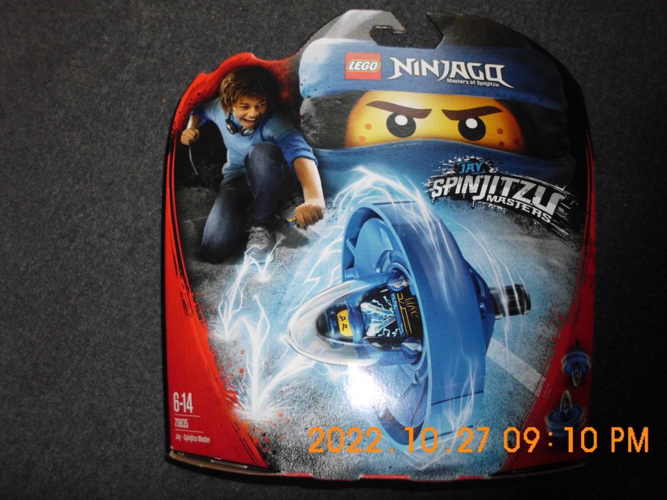 Lego Ninjago Figuren Spinjitzu Jay teil. Neu Waffen etc. in Unterhaching