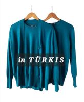 2 Pullover und ein Cardigan in Türkis aus Seide & Kaschmir Berlin - Neukölln Vorschau