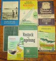 alte Landkarten / Wanderkarte / DDR / Ostalgie / VEB Mecklenburg-Vorpommern - Zernin Vorschau