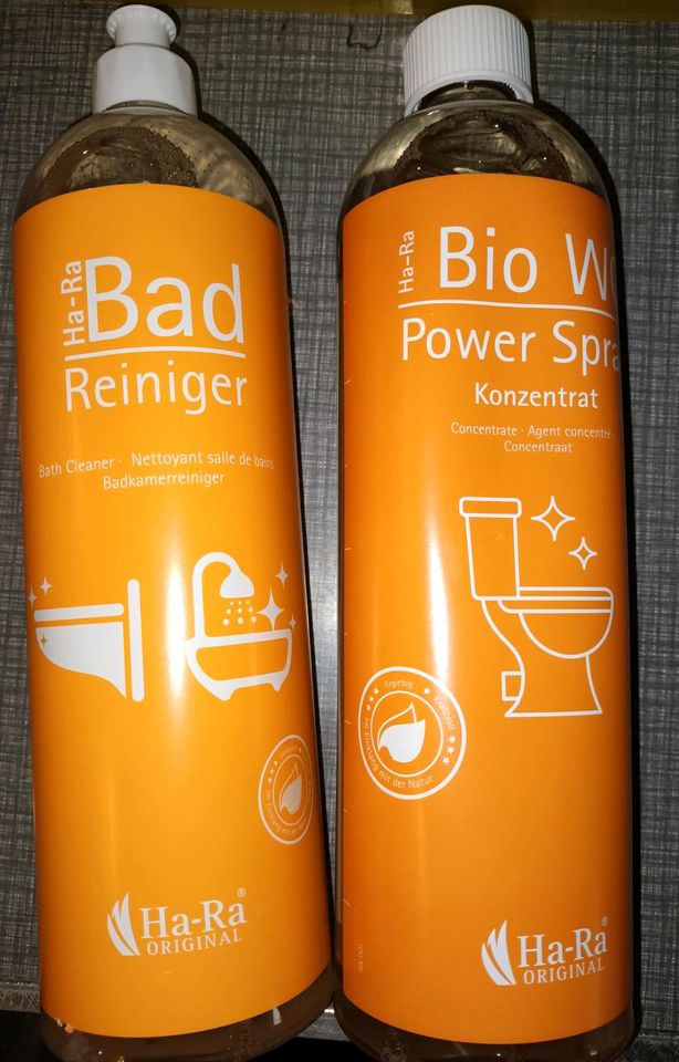 Ha Ra Badreiniger / WC Power Spray einzeln oder im Set in Bad Berleburg