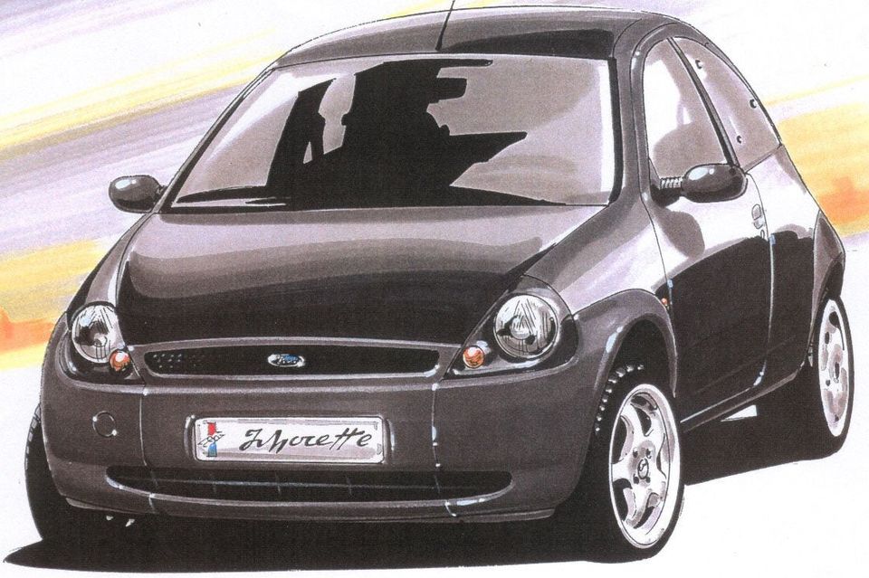 Ford KA Leuchten in Perl