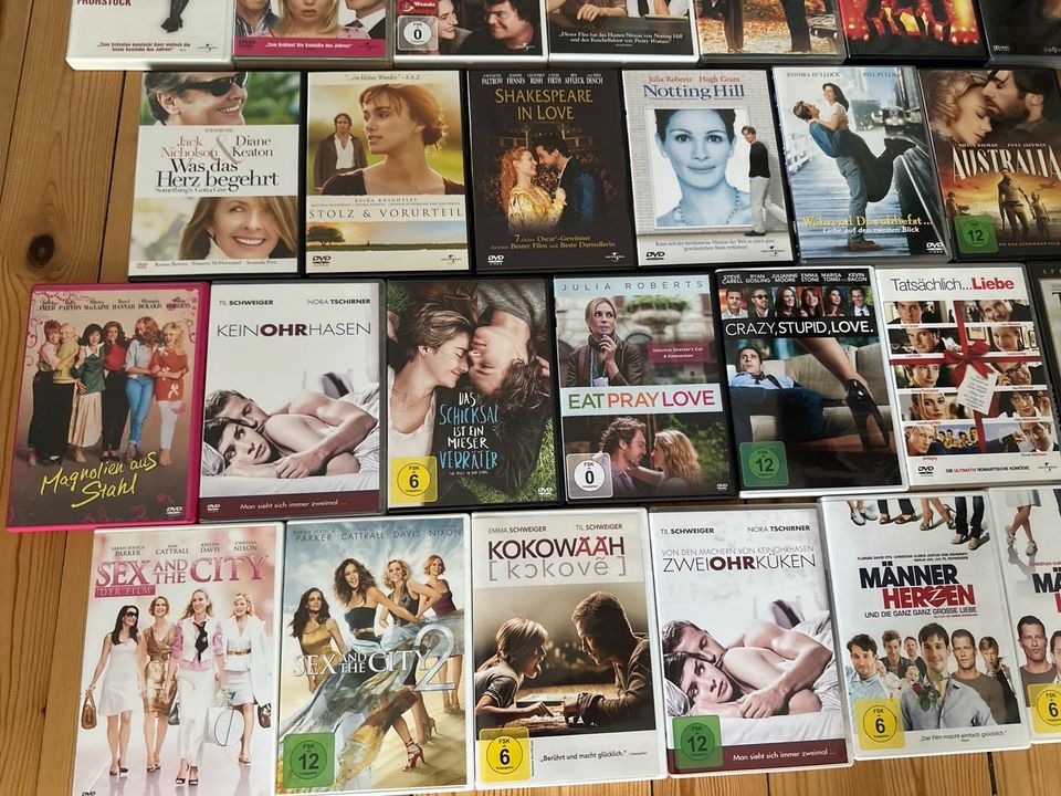 Romantische Komödien, 25 DVDs in München
