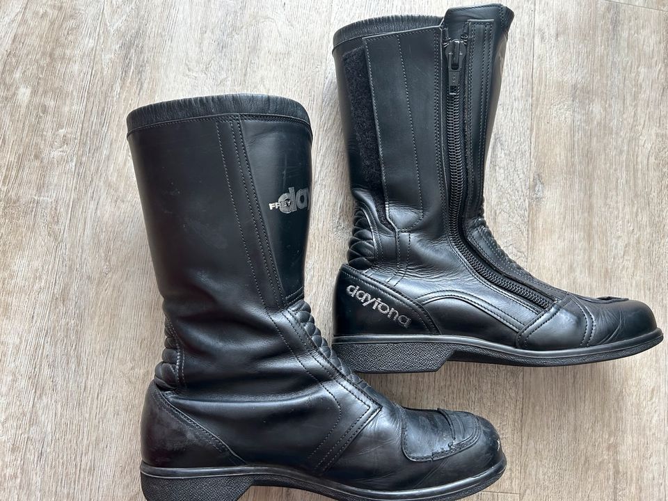 ‼️Damen Motorrad Leder Stiefel „Daytona“‼️ in Hagen