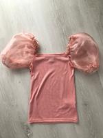 New Look T-Shirt, altrosé / mit Puffärmeln Größe 36 (S) wie neu! Baden-Württemberg - Wiernsheim Vorschau