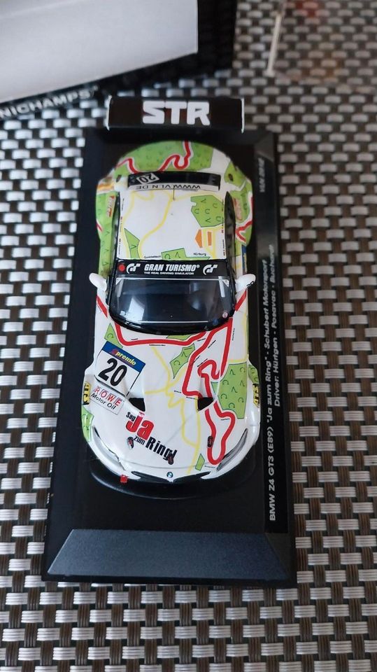 Schubert Motorsport BMW Z4 GT3 VLN 2012 Ja zum Ring Umbau 1:43 in Walluf