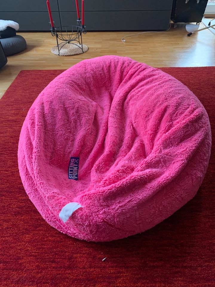 Pink, Plüsch, super Sitzsack Sitting Point in Baden-Württemberg - Esslingen  | eBay Kleinanzeigen ist jetzt Kleinanzeigen