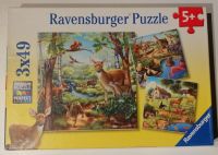 Kinderpuzzle - Wald-/Zoo-/Haustiere - Ravensburger Niedersachsen - Leiferde Vorschau