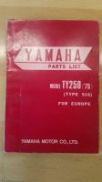 Yamaha TY 250 BJ 75 Handbuch Parts Liste Rheinland-Pfalz - Weinsheim Vorschau