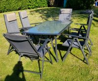 Gartengarnitur mit 6 verstellbaren stühlen Nordrhein-Westfalen - Hürtgenwald Vorschau