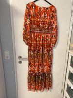 Maxi Kleid Gr. 38 orange /bunt Niedersachsen - Hemmingen Vorschau