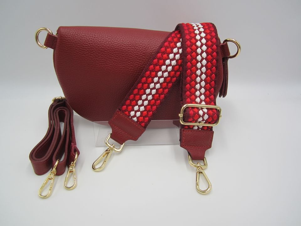 Damen Tasche rot Bauchtasche Crossbody Wechselgurt Taschen Gurt in Sulzbach a. Main