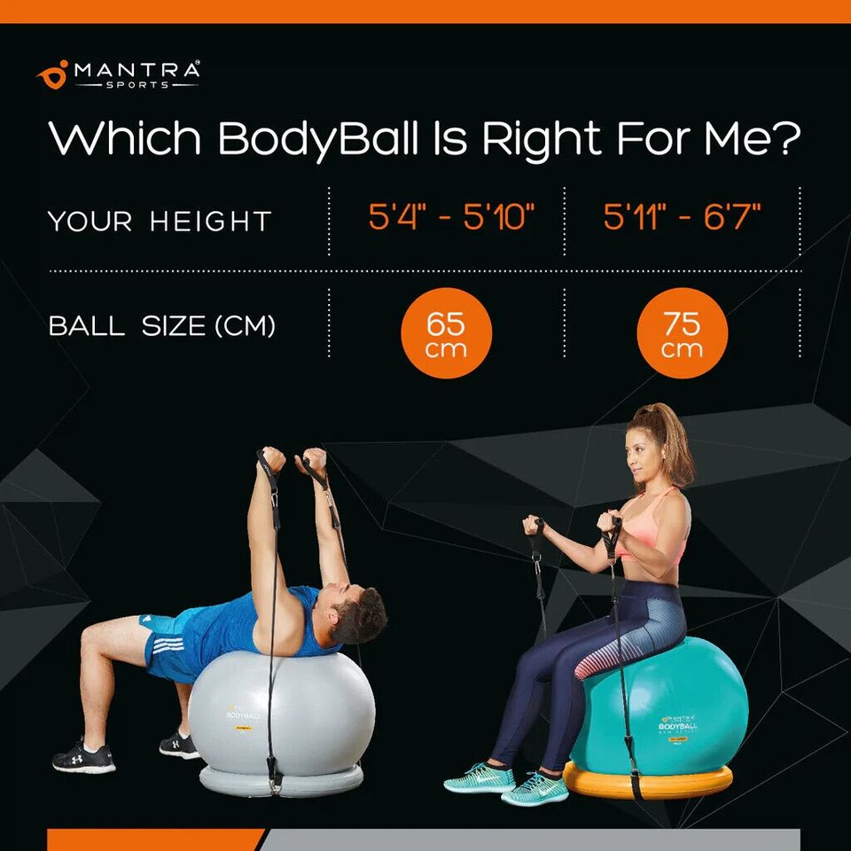 Mantra Sport Bodyball Fitnessstudio Serie 65cm in Diepholz