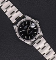 Rolex Oyster Perpetual Date 15210 Black Fullset 2003 Box+Papers E Aachen - Aachen-Haaren Vorschau