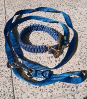 Hunde Set Halsband Paracord und Leine von Hunter dunkelblau Bayern - Buchloe Vorschau