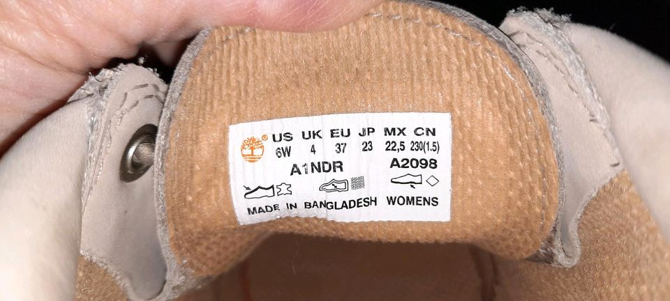 Timberland Boots beige 37 fast neu in Düsseldorf