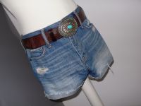 ABERCROMBIE & FITCH ☀️ Jeans HOT PANTS Shorts BLAU 36/S ☮︎ NP 65€ Essen - Essen-Stadtwald Vorschau