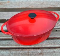 LE CREUSET Cousances Gusseisen Bräter Topf 28cm 4,8L kirschrot Rheinland-Pfalz - Hochborn Vorschau