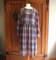 Kleid PIECES  Gr. 38 blau-bordeaux Berlin - Wilmersdorf Vorschau