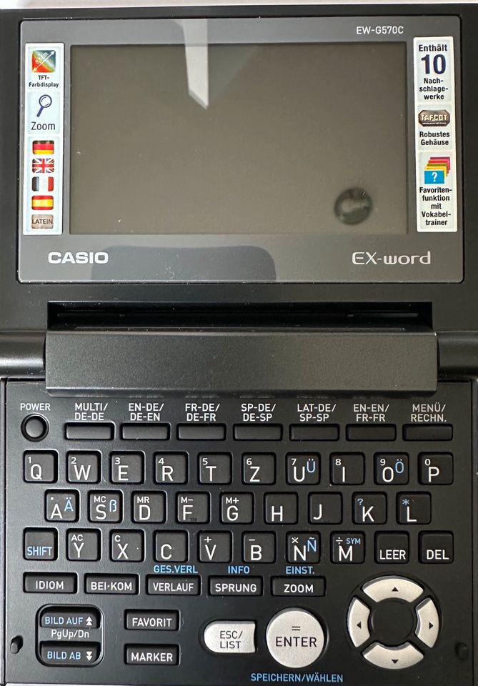 Elektronisches Wörterbuch - Casio EW-G570C in Ritterhude