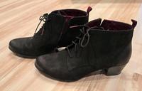 Tamaris Stiefeletten, Damenschuhe,Leder, Schwarz, Wildleder, Gr39 Dresden - Klotzsche Vorschau