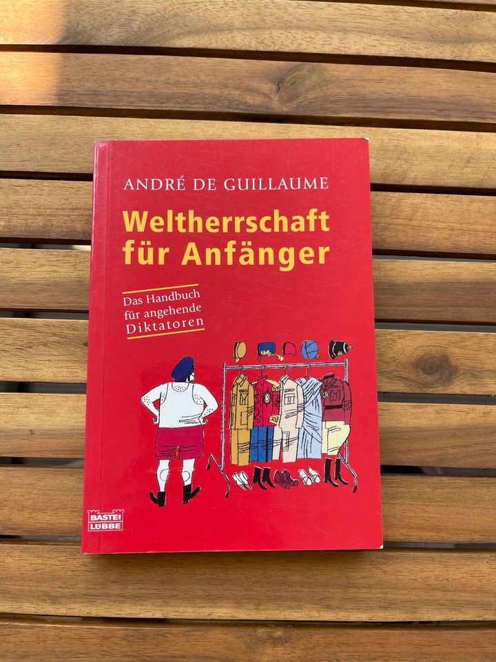 Buch „Weltherrschaft für Anfänger“ in Geislingen an der Steige