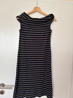 Ralph Lauren Kleid Off Shoulder blau gold Gr. M 38/40 Hessen - Lahnau Vorschau