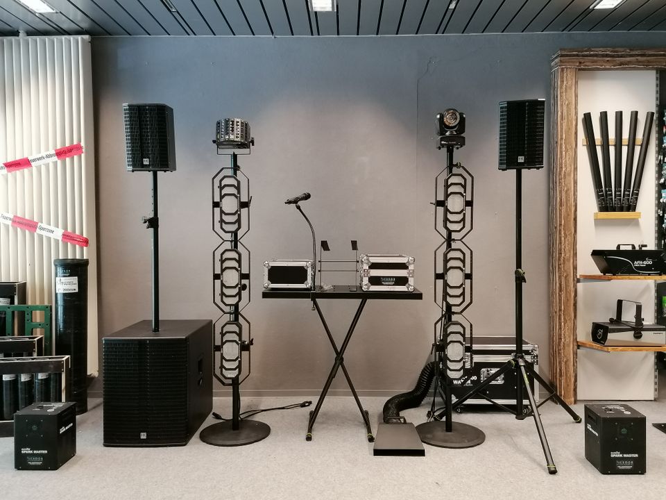 Musikanlage PA Anlage Lautsprecheranlage mieten leihen ✅ in Uplengen