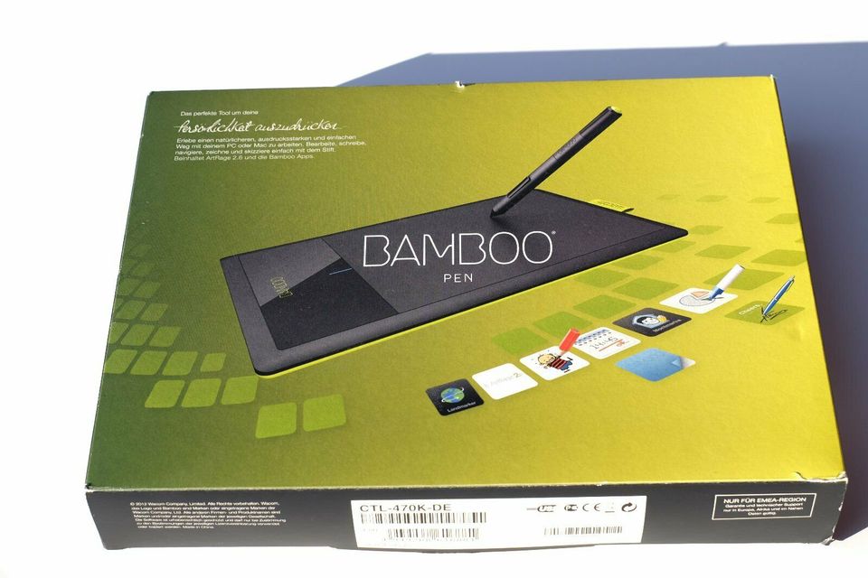 Wacom Bamboo Pen Tablet CTL-470 in Berlin