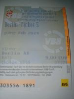 Berlin Ticket S, Sozialticket BVG Berlin - Spandau Vorschau