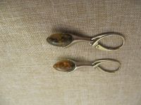 Paar alte 925 Silber Bernstein Ohrhänger Ohrringe !!! Niedersachsen - Eystrup Vorschau