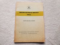 Betriebsanleitung Handbuch Mercedes W121 190 D b Ponton Ausgabe B Bayern - Wendelstein Vorschau