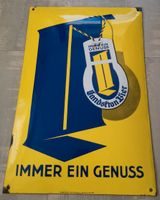 Altes Schild Landskron Bier Görlitz Bautzen Emaileschild Reklame Sachsen - Doberschau Vorschau