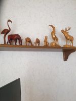 Holzfiguren "Tiere" 7 Stück fast geschenkt Aachen - Aachen-Haaren Vorschau