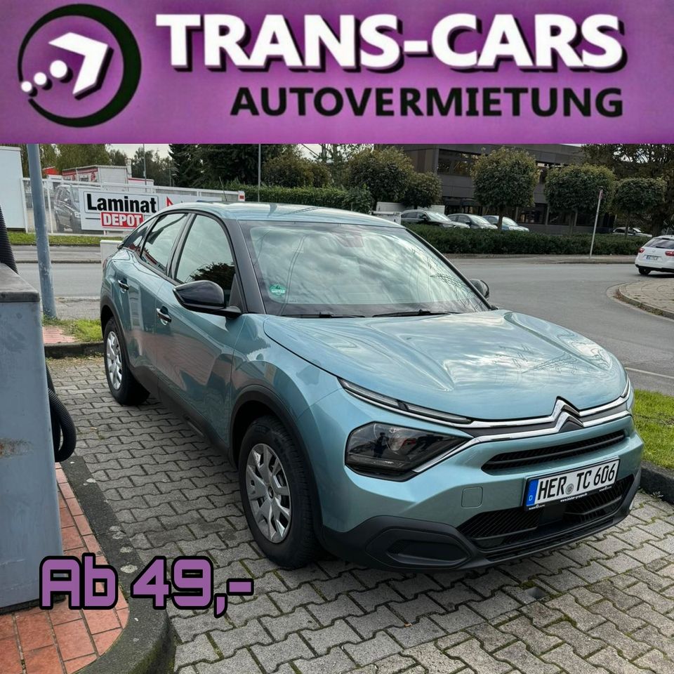 Transporter o. Auto's mieten - ohne Kreditkarte / Trans-Cars in Gelsenkirchen