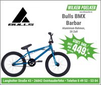 Bulls Barbar BMX Blau 20 Zoll Kinderfahrrad BMX Rad Niedersachsen - Ostrhauderfehn Vorschau