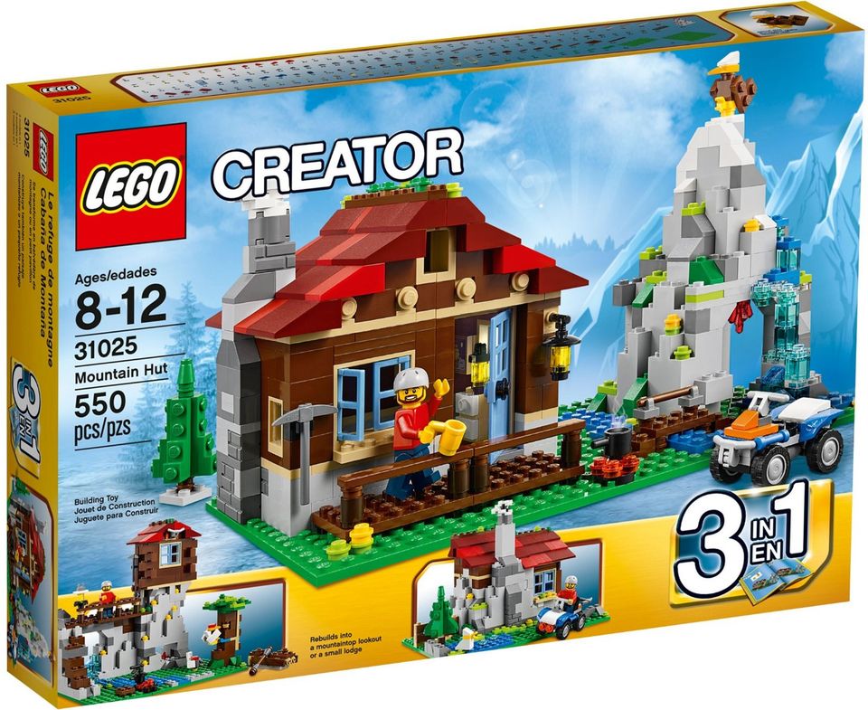 LEGO® Creator 3-in-1 Berghütte 31025 NEU OVP Mountain Hut in Hamburg