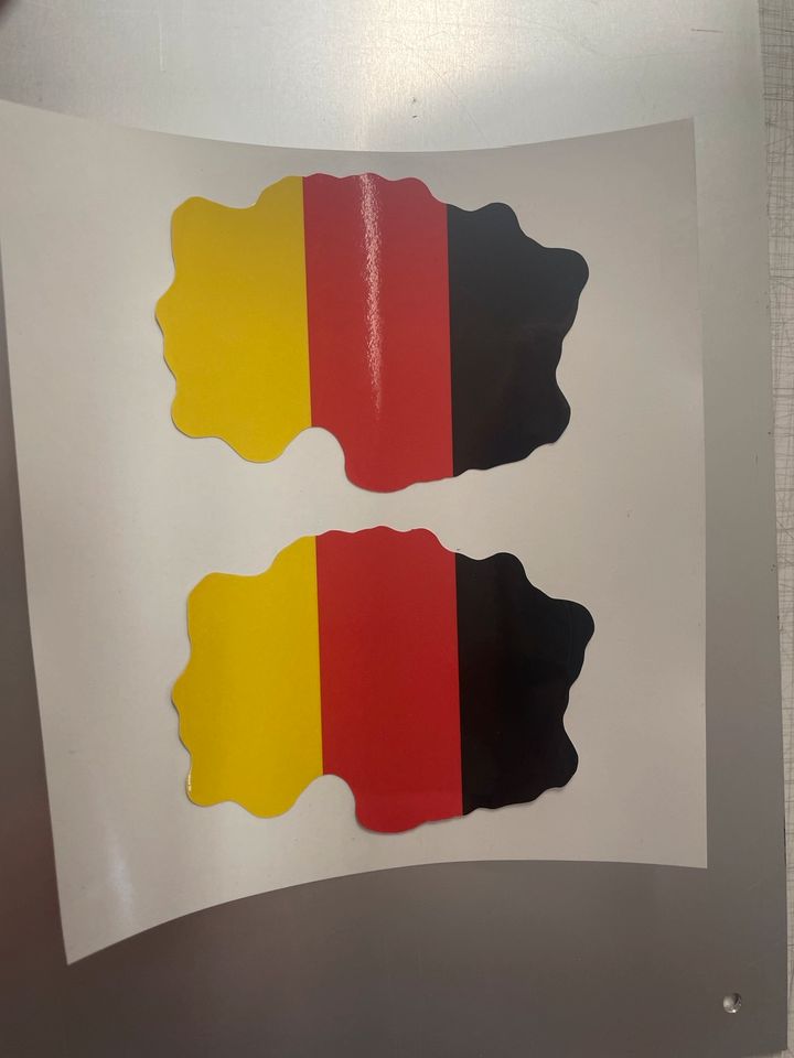 Deutschland Sticker Klein Mittel Groß in Vetschau