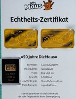 »50 Jahre Die Maus« 999,99-er Feingold PP 1/100 oz Nordrhein-Westfalen - Langenfeld Vorschau