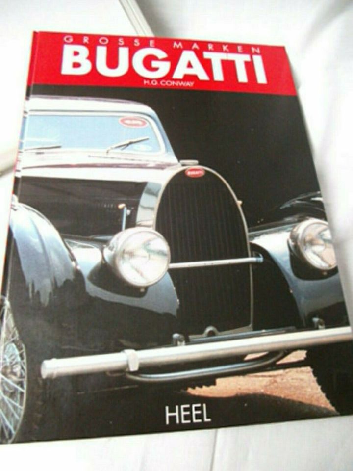 Buch        BUGATTI   - große Marken-     von 1991 in Feilbingert