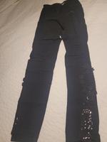 Tredy schwarze Stretch Bengalin Hose Jegging Gr.38 Aachen - Laurensberg Vorschau
