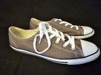 Converse Chucks allstar grau-braun low Gr 43 Stoff Sneaker Damen Essen - Rüttenscheid Vorschau