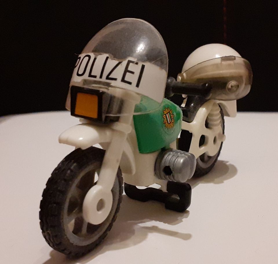 Playmobil Geobra 1976 - Polizei Motorrad (unvollständig) Ersatzte in Oberursel (Taunus)