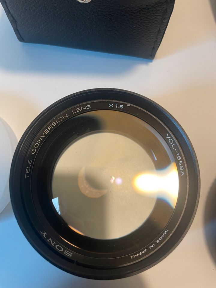 Sony Tele Conversion Lens Wide Conversion Lens VCL-1558A Vcl-0758 in Nürnberg (Mittelfr)