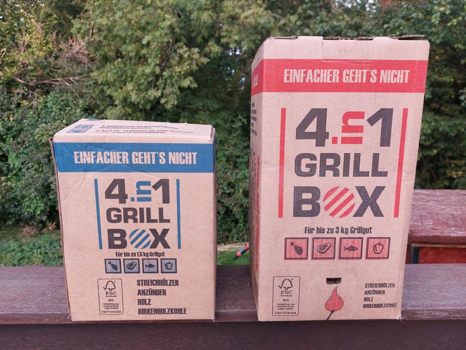 4 in 1 Grillbox für 3 KG Grillgut in Dortmund