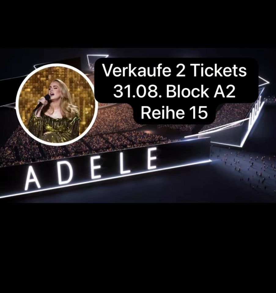 2 Adellee Tickets München 31.08.24 in Essen