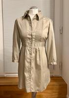 Hallhuber: Leicht glänzende Long Bluse in Beige Gr. 40 Köln - Bayenthal Vorschau