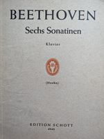 Beethoven Sechs 6 Sonatinen für Klavier Schott 4940 Noten München - Untergiesing-Harlaching Vorschau