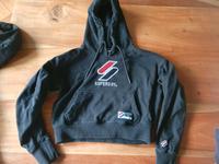 Cropped Superdry Pullover, schwarz, Gr. XS, 34 Hessen - Wiesbaden Vorschau