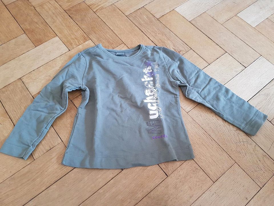 Sanetta Langarmshirt oliv grün 116 Mädchen in Dortmund